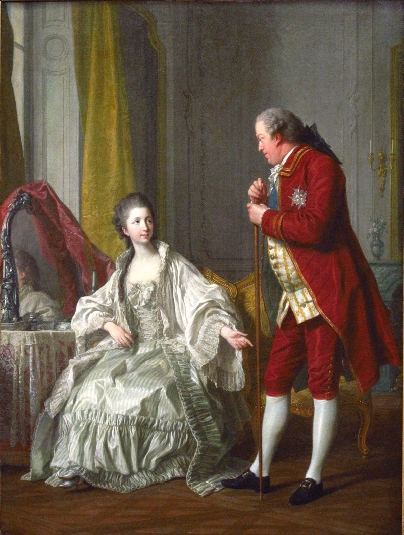 Abel François Poisson marquis de Marigny et son épouse, marquise de Marigny, née Filleul  Van_lo10