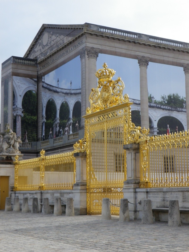 Trompe-l'oeil sur le château de Versailles Versai33