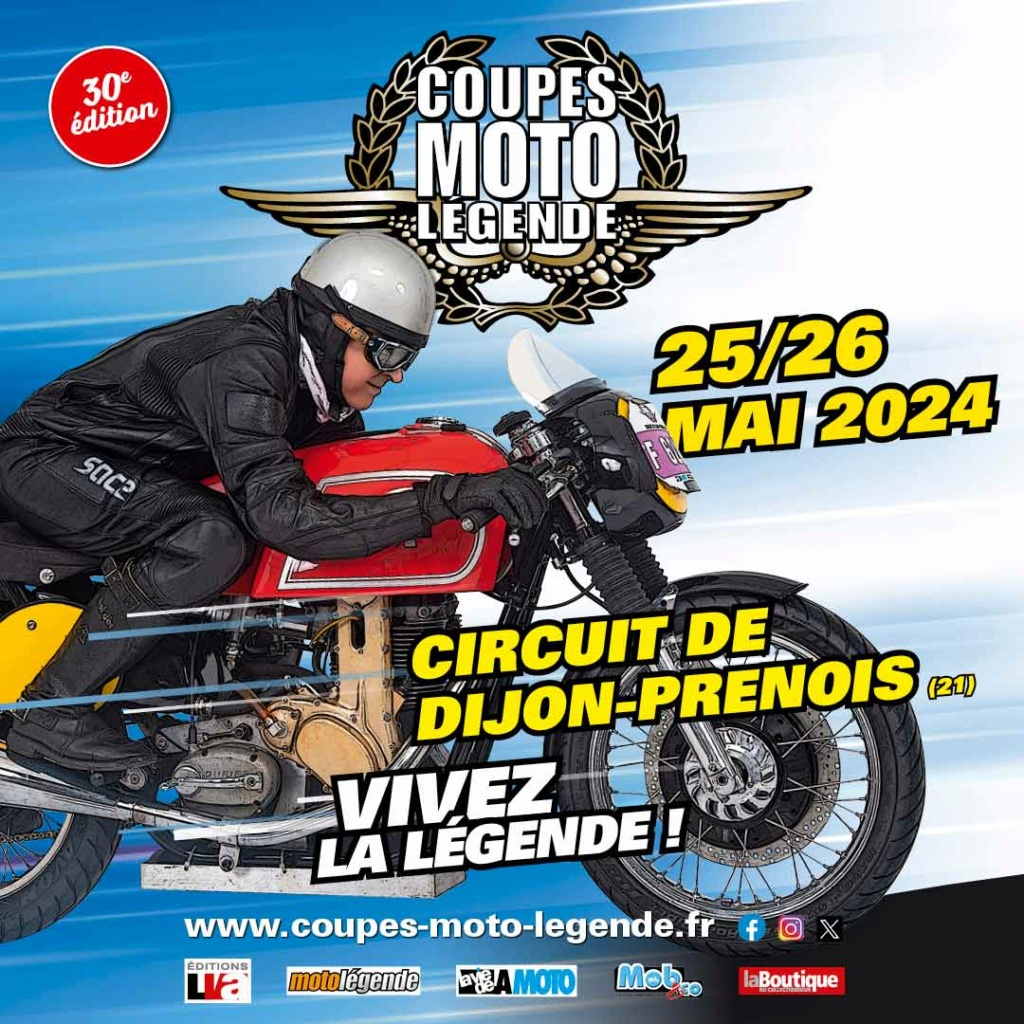 Coupes Moto Légende 2024 Cml20210