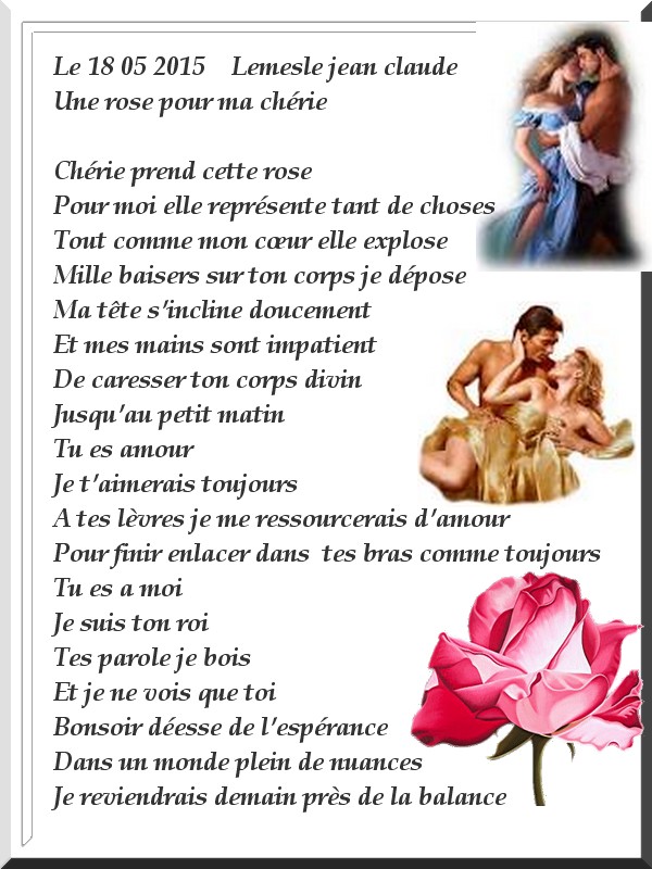 UNE ROSE POUR MA CHERIE LEMESLE JEAN CLAUDE Une_ro10