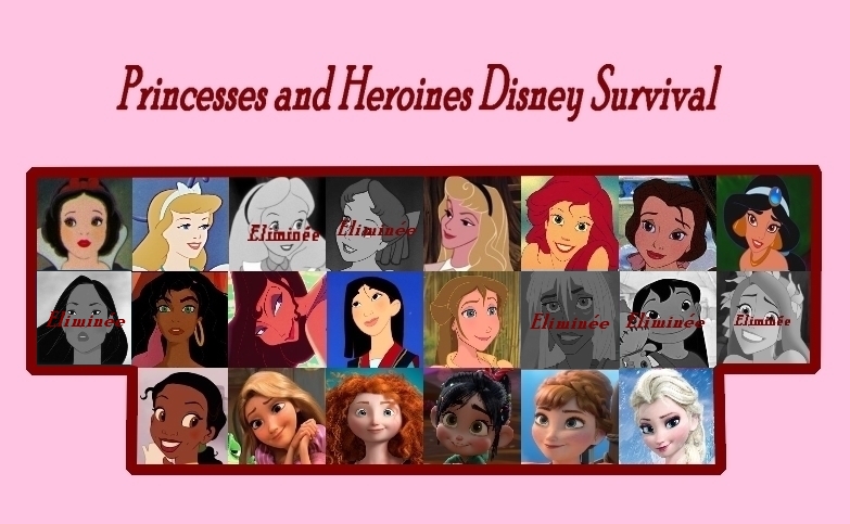 Jeu Princesses and Heroines survival round 8 ! Surviv16