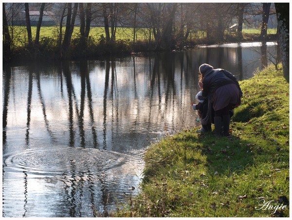 Ricochets sur l'eau Eau210