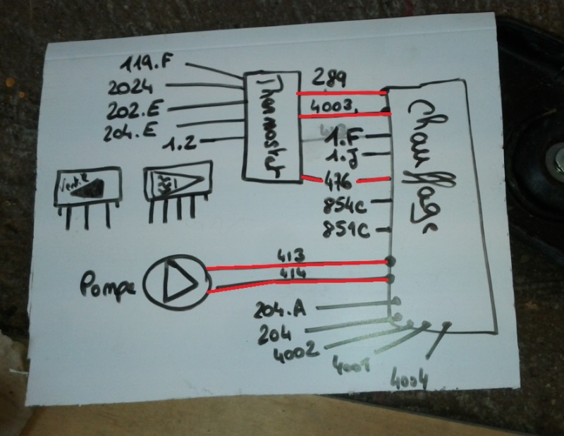 chauffage air pulsé Eberspacher d1lc : cherche schéma de raccordement Magn610