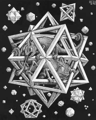 Illusions et travaux d'Escher Illusi12