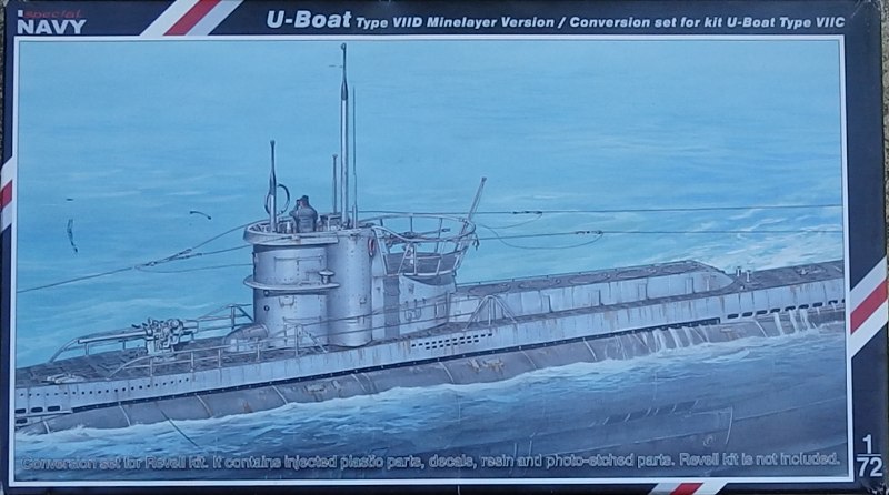 U-BOOT Type VIID (Revell + Special Navy 1/72) P5272311