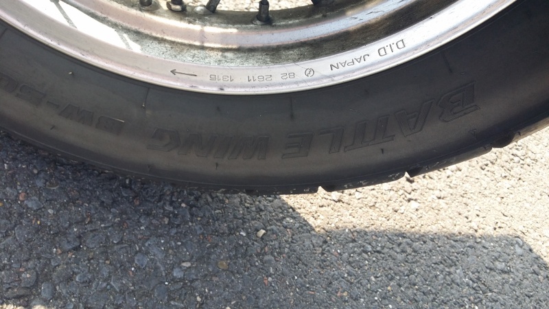 [Vends] 1 pneu arrière Battlemax Bridgestone pour AT750 : 30 € 20150312