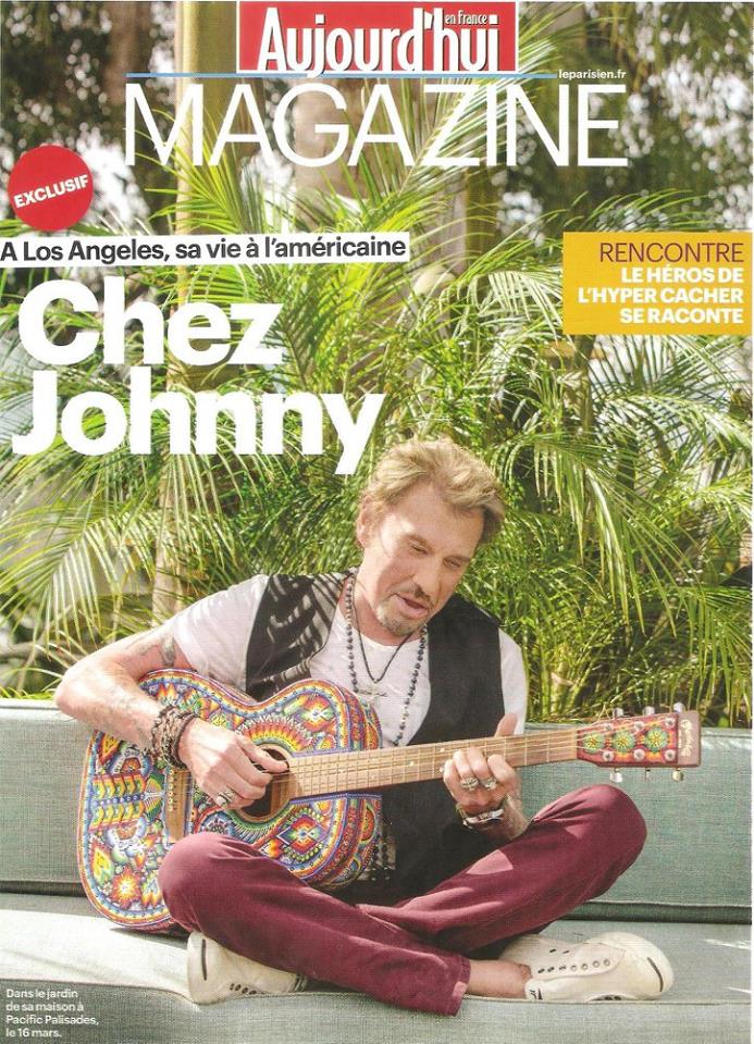 Le Parisien magazine/Aujourd'hui en France magazine..Johnny 10997710