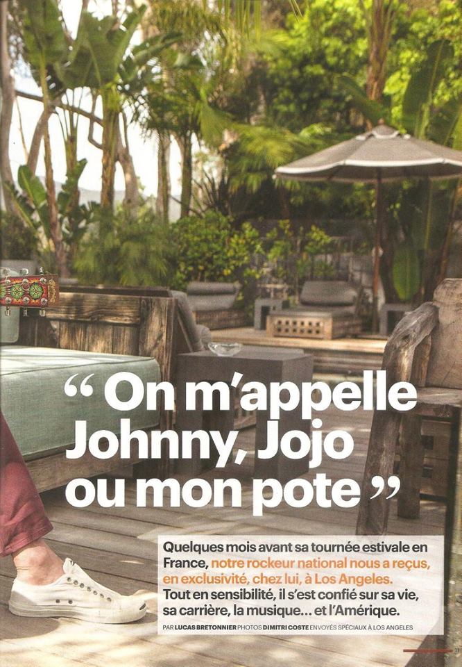 Le Parisien magazine/Aujourd'hui en France magazine..Johnny 19486_10