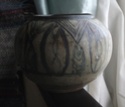 FS studio pot with Leaf mark - Rorke's Drift  Leaf10