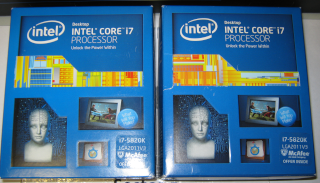 FS- 2*Intel Core i7-5820K Processor  (15M Cache, up to 3.60 GHz) 5820k10