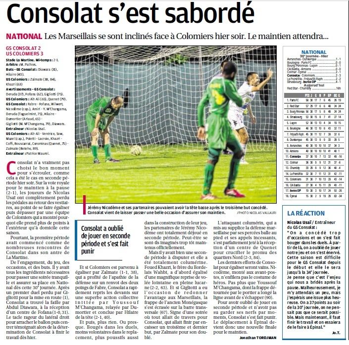 US COLOMIERS  // NATIONAL CLUB VILLE ET STADE  - Page 39 7a13