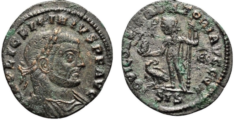 Follis de Licinius - Atelier de Siscia - 5ème officine Romain39