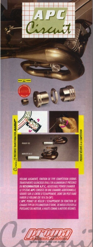 Brochure échappement PROMA 10012