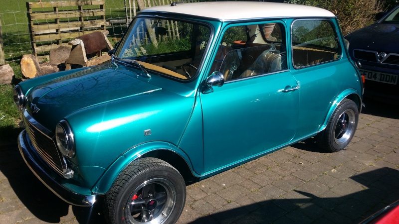 Minidim : restauration mini turquoise 20150413