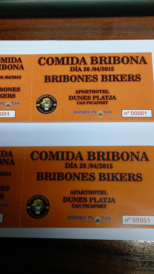 39ª eDICION VOLTA A MALLORCA EN MOTO Ticket10