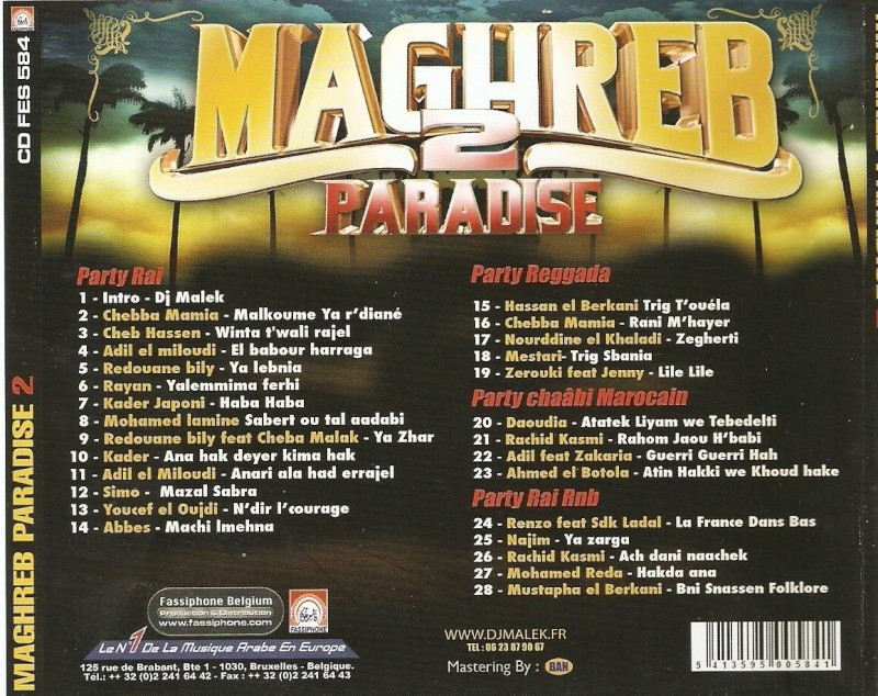 DJ MALEK: MAGHREB PARADISE 2 2009 12506211