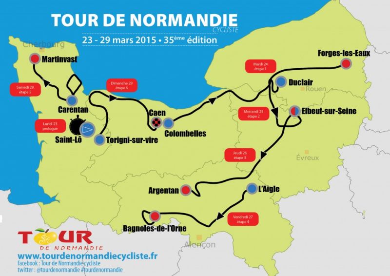 TOUR DE NORMANDIE --F--  23 au 29.03.2015 Tour_n12
