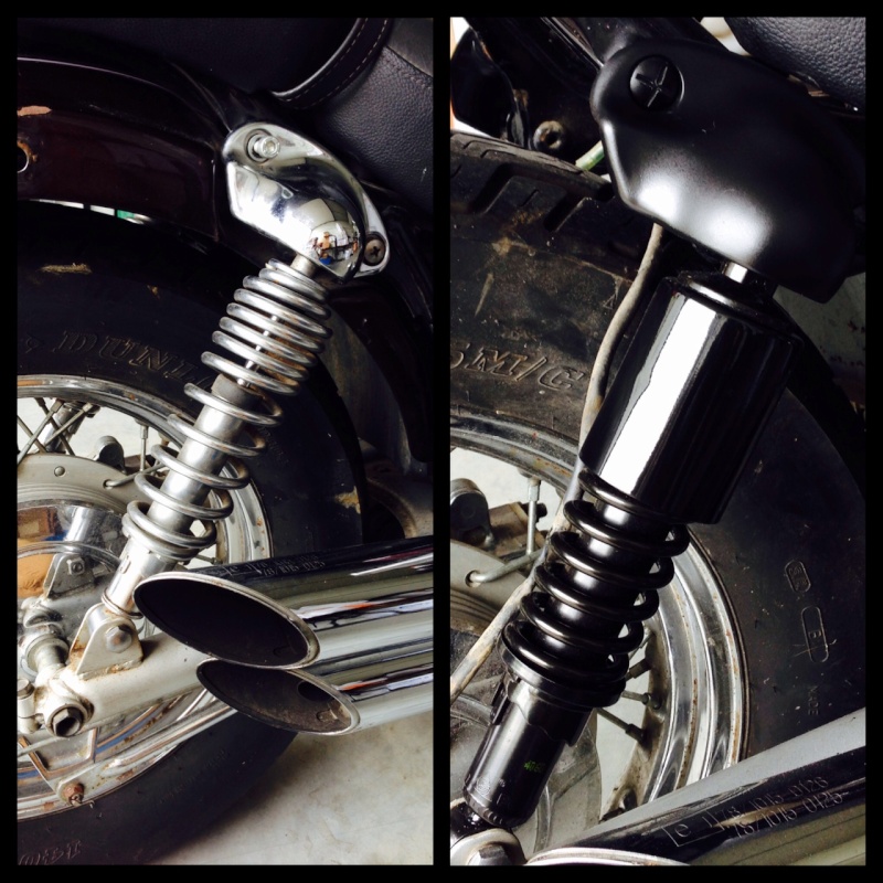 PROJET 535 VIRAGO EN BOBBER TRACKER Image210