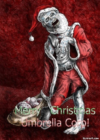 Merry Christmas, Umbrella! Zombie10