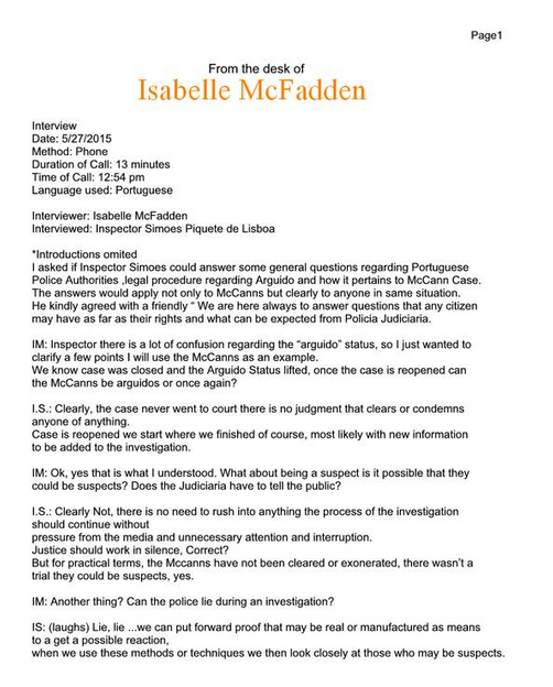 FAKER AND LIAR - McFadden troll has concocted a 'chat' with the PJ Mcf110
