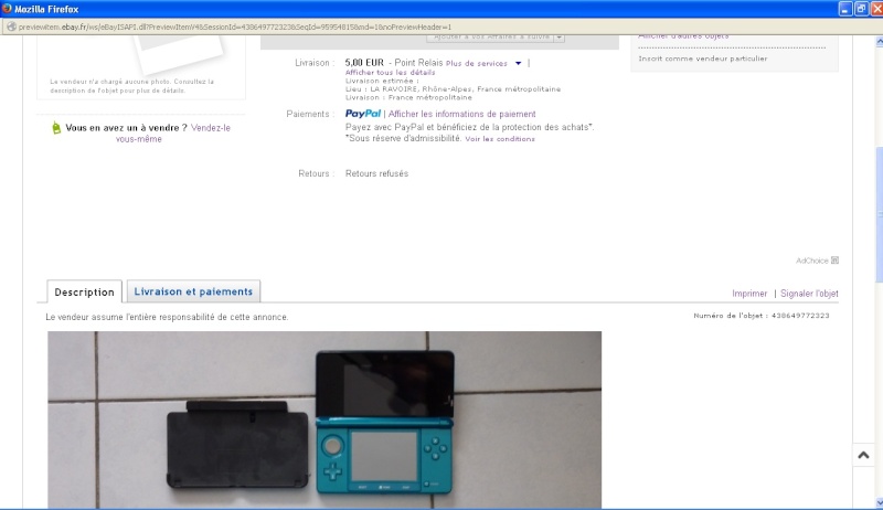 Comment mettre des photos dans l'annonce ebay Ebay_211
