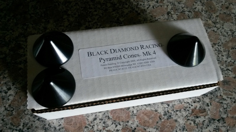 Black Diamond Racing Cones MK4 Blackd10