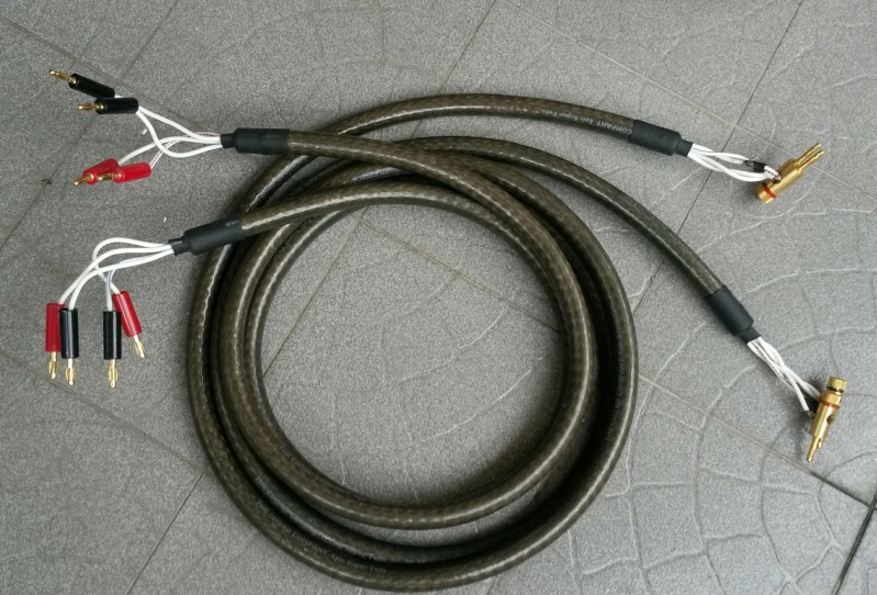 The Chord Co Epic Supertwin Biwire Speaker Cables - 2.1m pair Chorde10