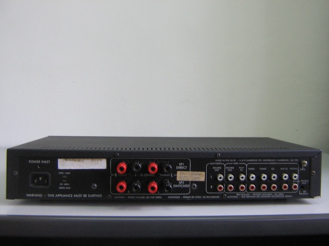 ARCAM Alpha 5 Integrated Amplifier (USED) Img_2930