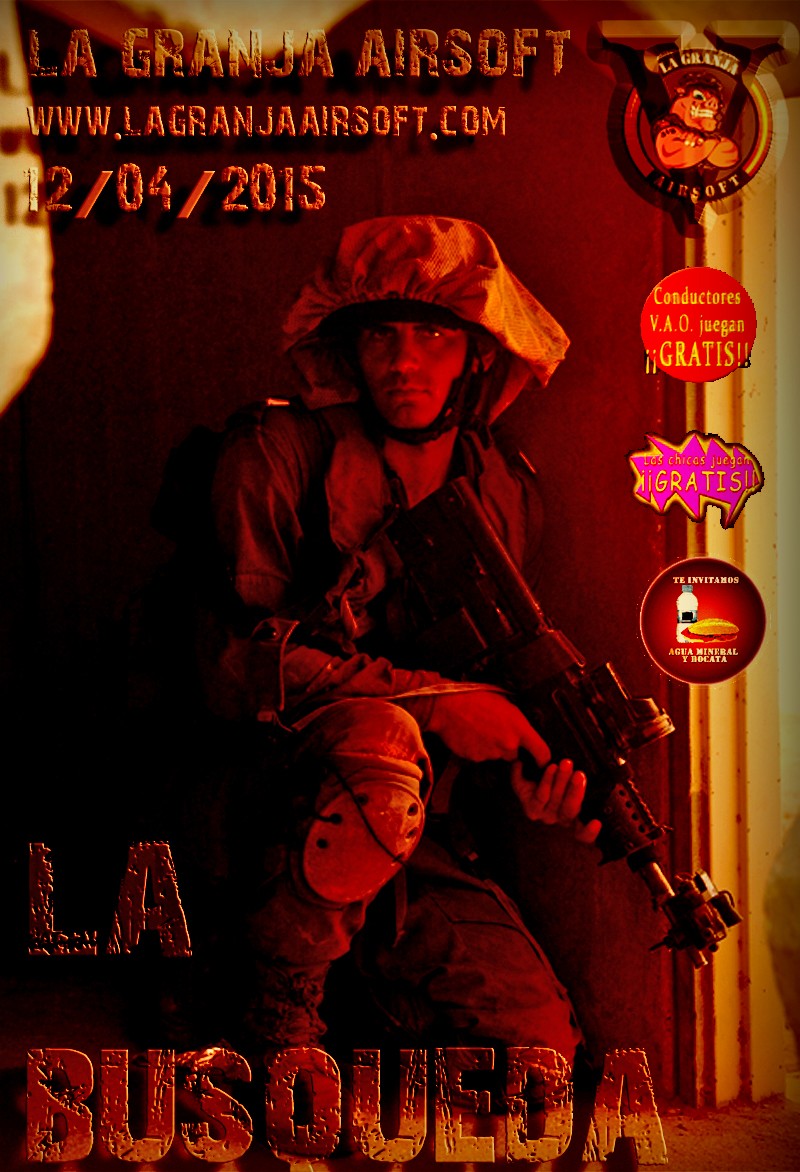 La Busqueda - 12/04/2015 La Granja Airsoft Israel10