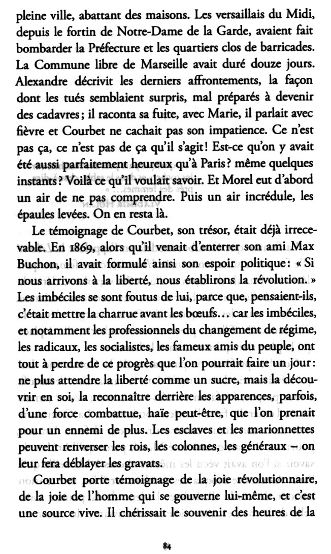 David Bosc "La claire fontaine", les années d'exil de Courbet Bosc_110