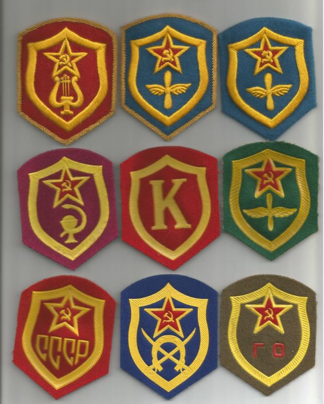 my Soviet Patch collection ...  Mano210