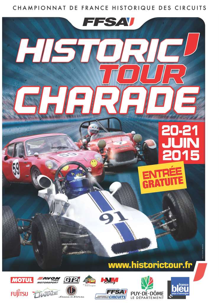 Historic Tour CHARADE - 20 et 21 juin 2015 Affich11