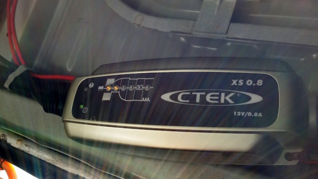battery - CTEK Battery Charger Install 20150516