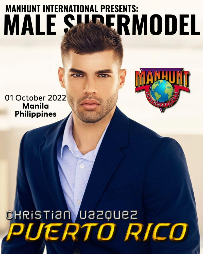 The 21st Edition of Manhunt International will be held in Manila, Philippines on the 1st of October 2022! Winner is Australia! 30558510