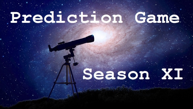 Prediction Game Season XI Astron11