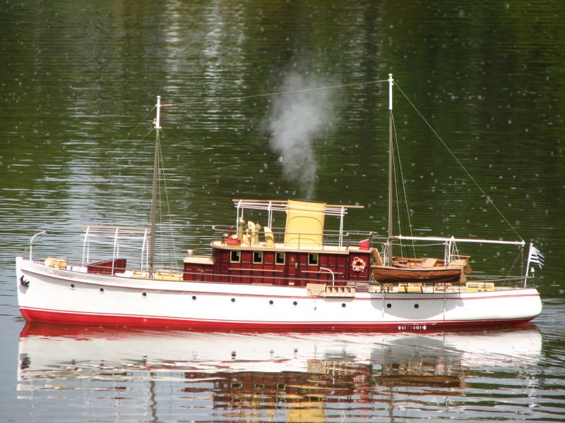 Yacht à vapeur Sortie12