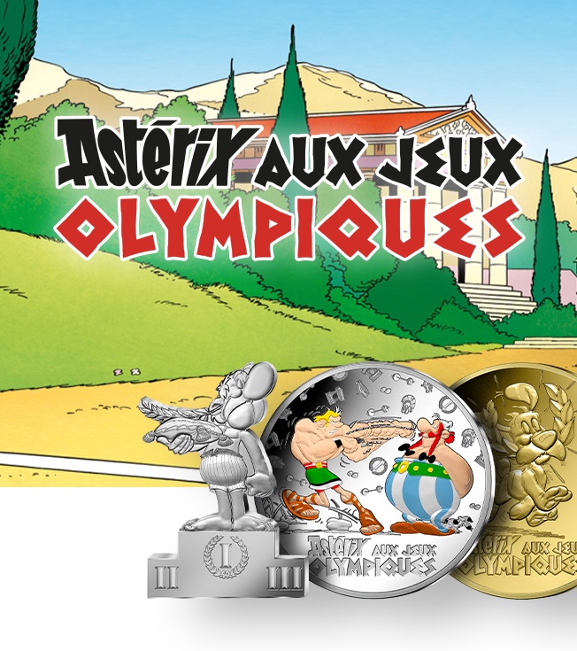Astérix aux Jeux Olympiques - La Monnaie de Paris- 2024 1f491810