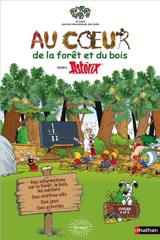 Livret pédagogique: Au cœur des Forêts et du Bois avec Astérix  Couver10