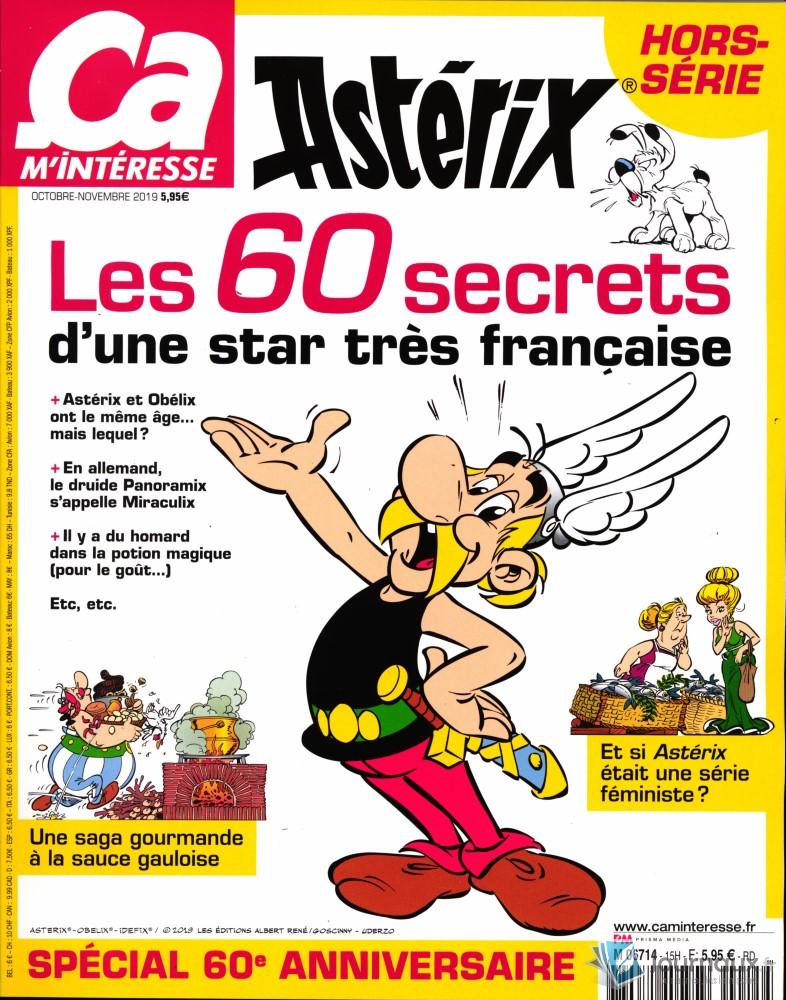 Asterix dans "Ça m'intéresse" Les 60 secrets d'une star très francaise M6714h10