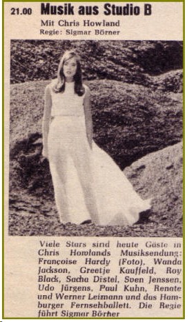 TV-graphie Françoise Hardy 1962-69 - Page 30 Musik_10