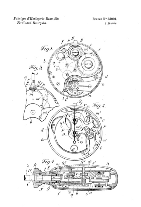 Chrono gousset Brevet10