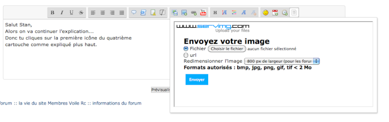 photo - tuto : comment mettre une photo sur le forum pour "les nuls " Captur34