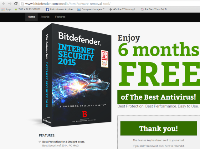 Miễn phí 6 tháng bản quyền Bitdefender Internet Security 2015 (2) Bitdef13