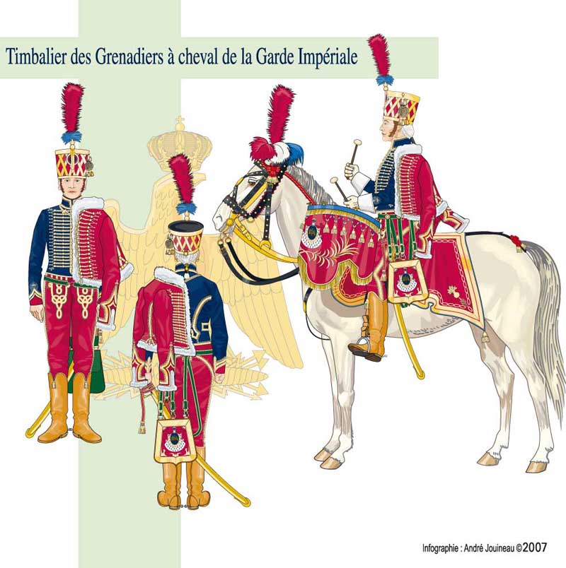 Timbalier des grenadiers à cheval de la Garde Impériale Timbag10