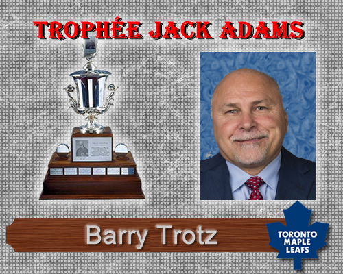 Le Trophée Jack Adams Trophy42