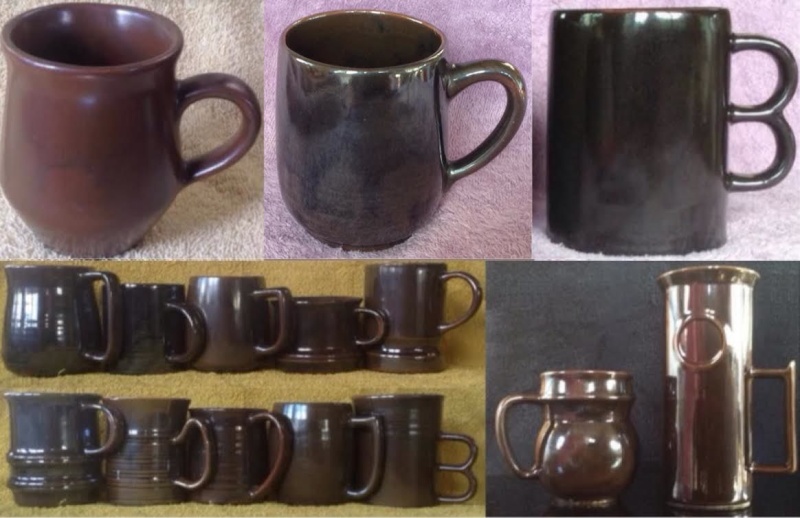 17 (maybe 18) different Basalt mugs from CL Luke Adams: GLAZE VARIATIONS 15basa10