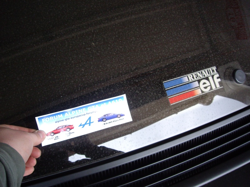 Sticker - Forum Alpine GTA et A610 - Page 6 Imgp6724