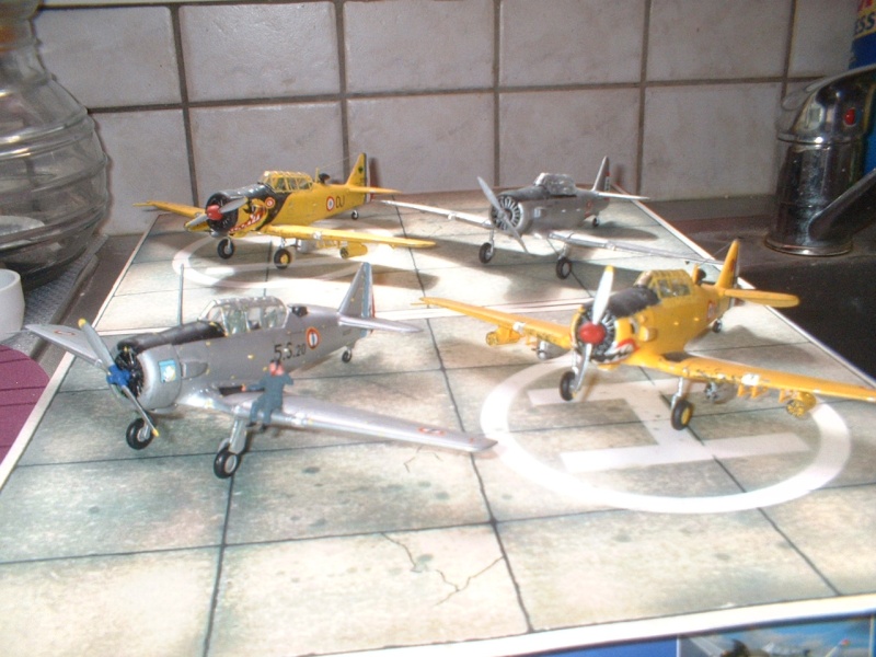 T 6 Texan et Harvard/Heller-Revell/Hobbyboss/Academy Français et Libanais 1/72 Photos13