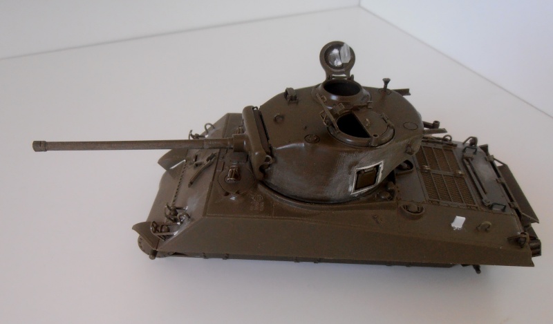 Sherman M4A3 76 mm " 2éme DB " ( boite a rabiot 1/35éme ) P3230519