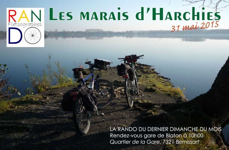Rando Fietsographes : Les Marais d'Harchies [31 mai 2015] saison 10 •Bƒ 2015-010